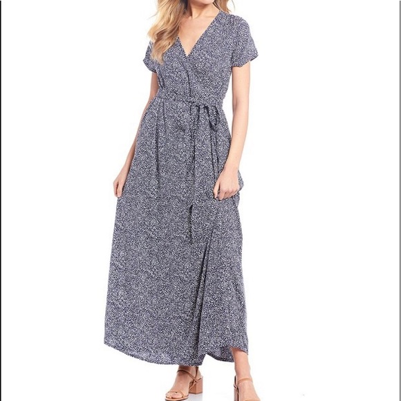 ROXY District Day Maxi wrap Dress - Picture 2 of 11